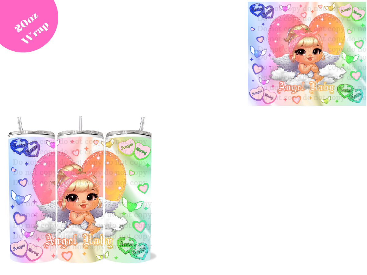 Chicana # 1 *20oz Sublimation Wrap*