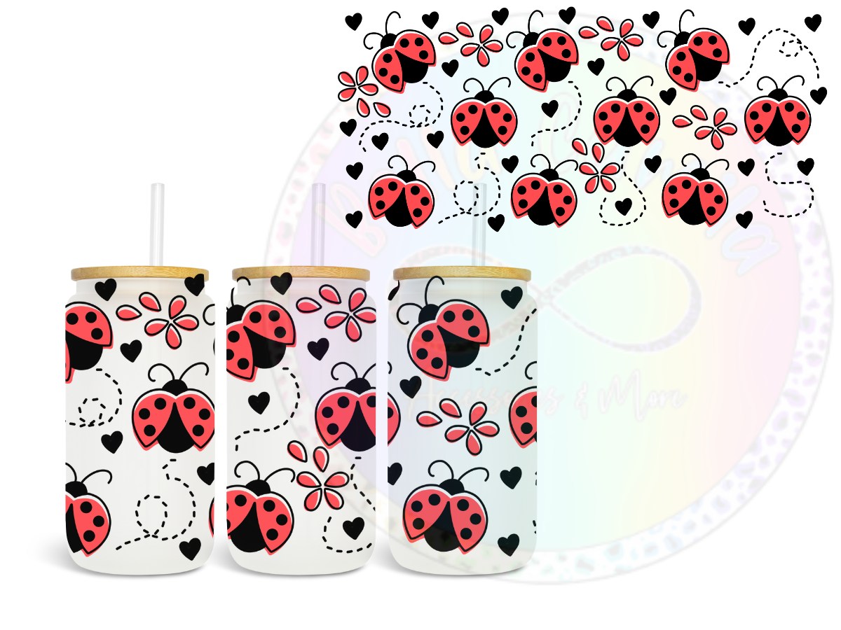 Ladybug UV DTF Wrap