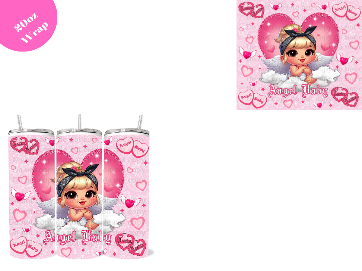 Chicana # 6 *20oz Sublimation Wrap*