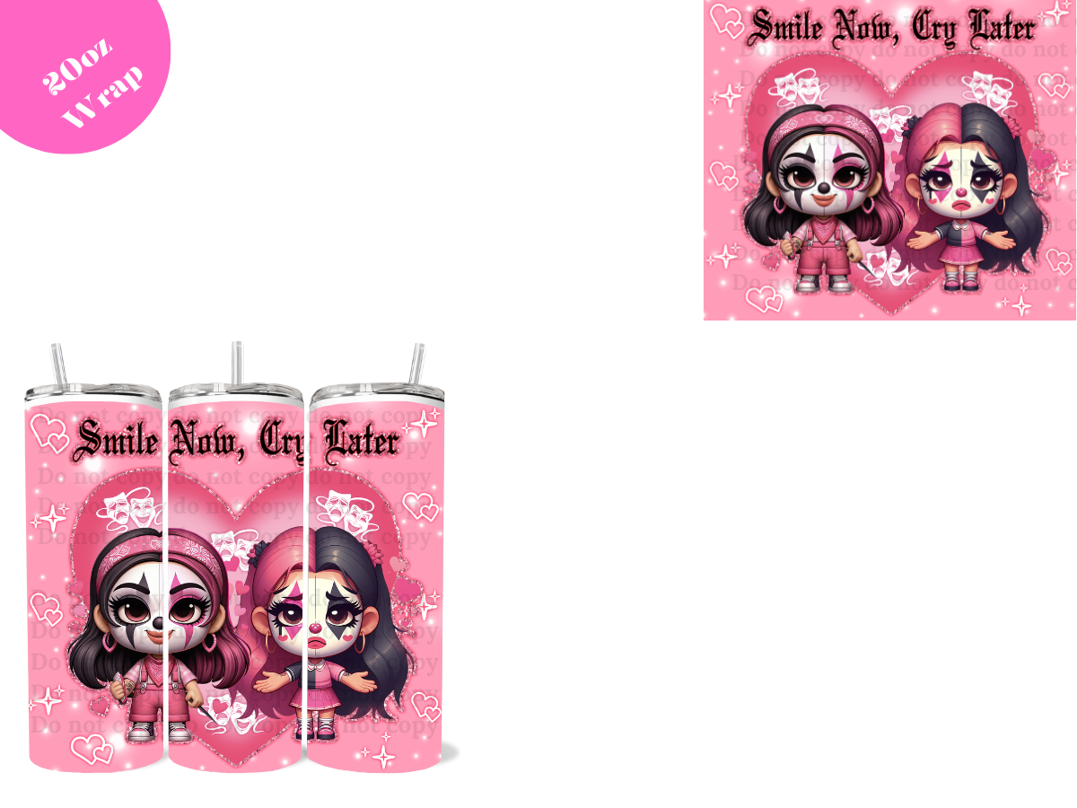 Chicana # 7 *20oz Sublimation Wrap*