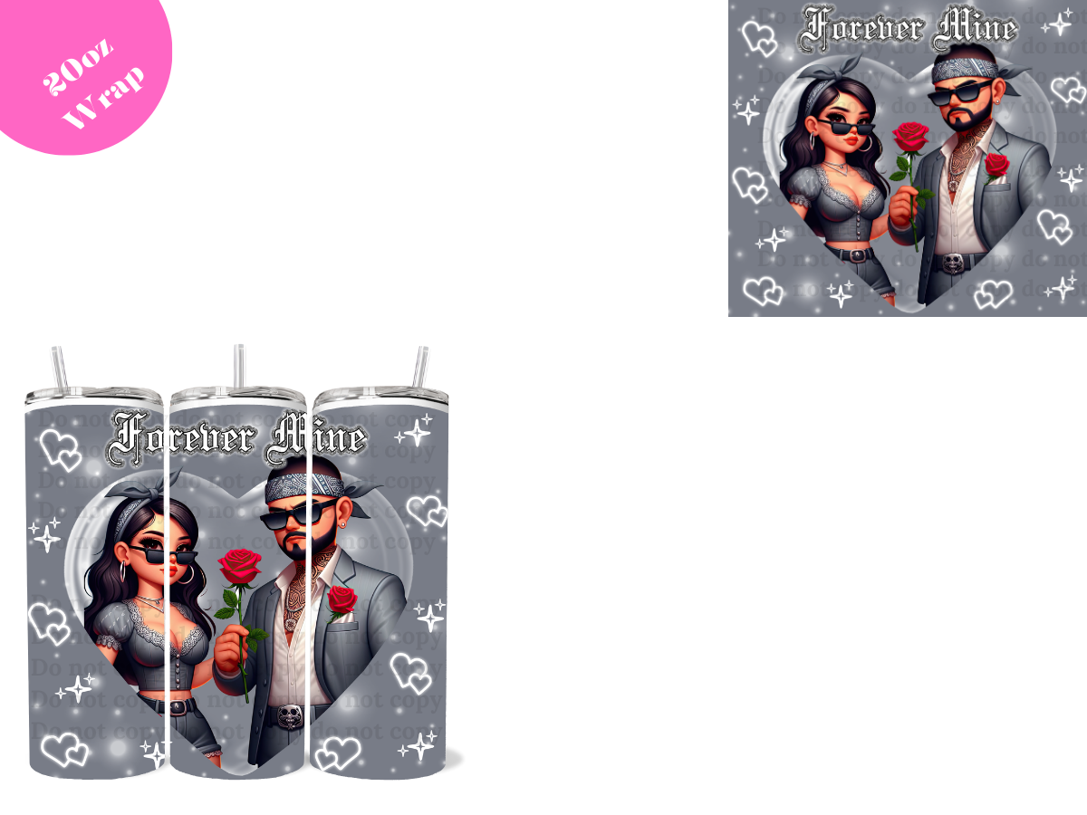 Chicanos # 6 *20oz Sublimation Wrap*