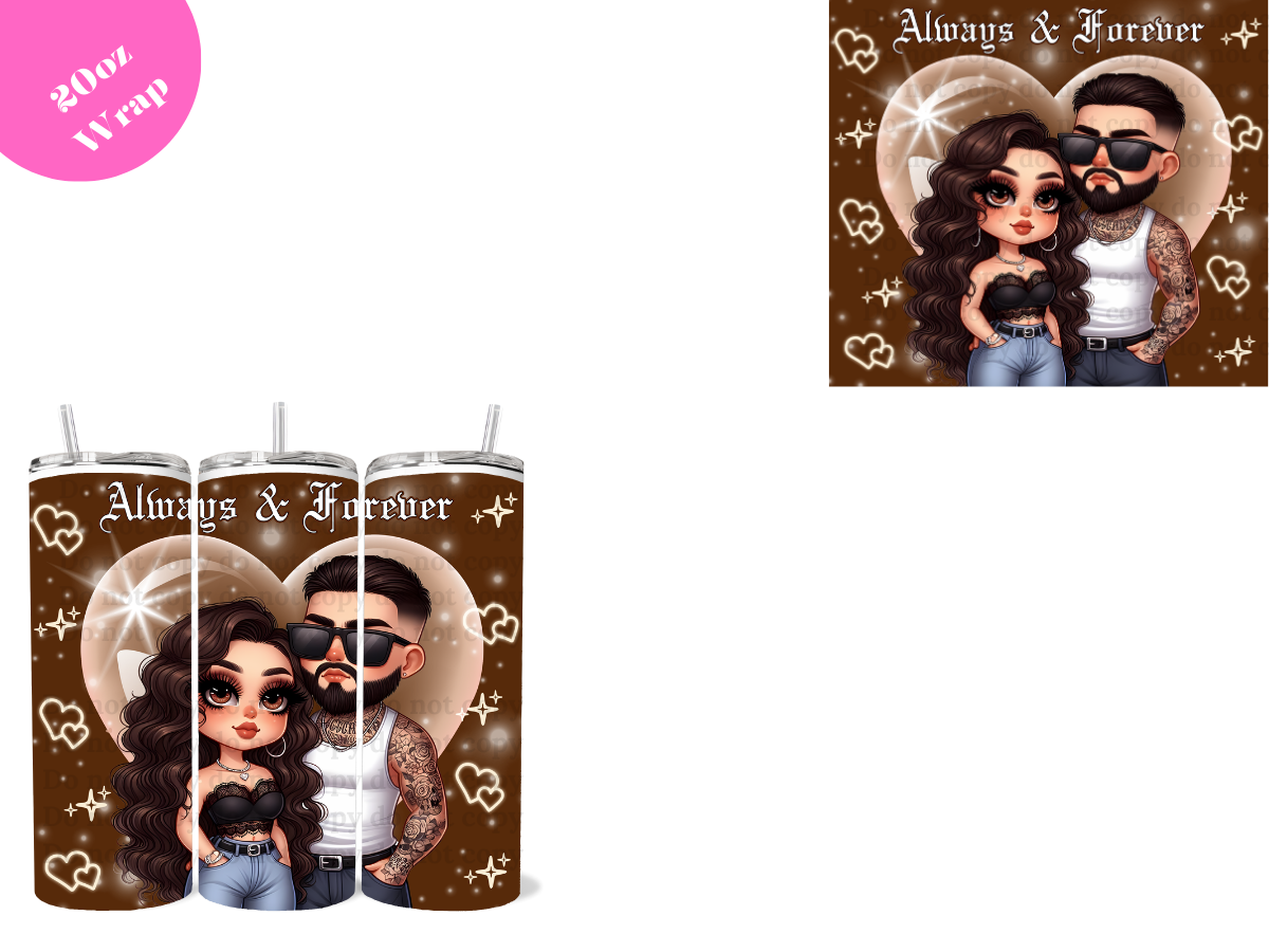 Chicanos # 16 *20oz Sublimation Wrap*