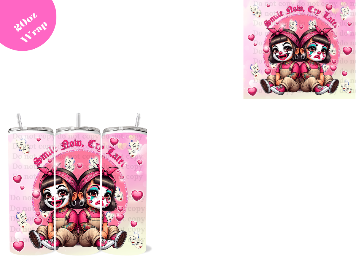 Chicana # 11 *20oz Sublimation Wrap*