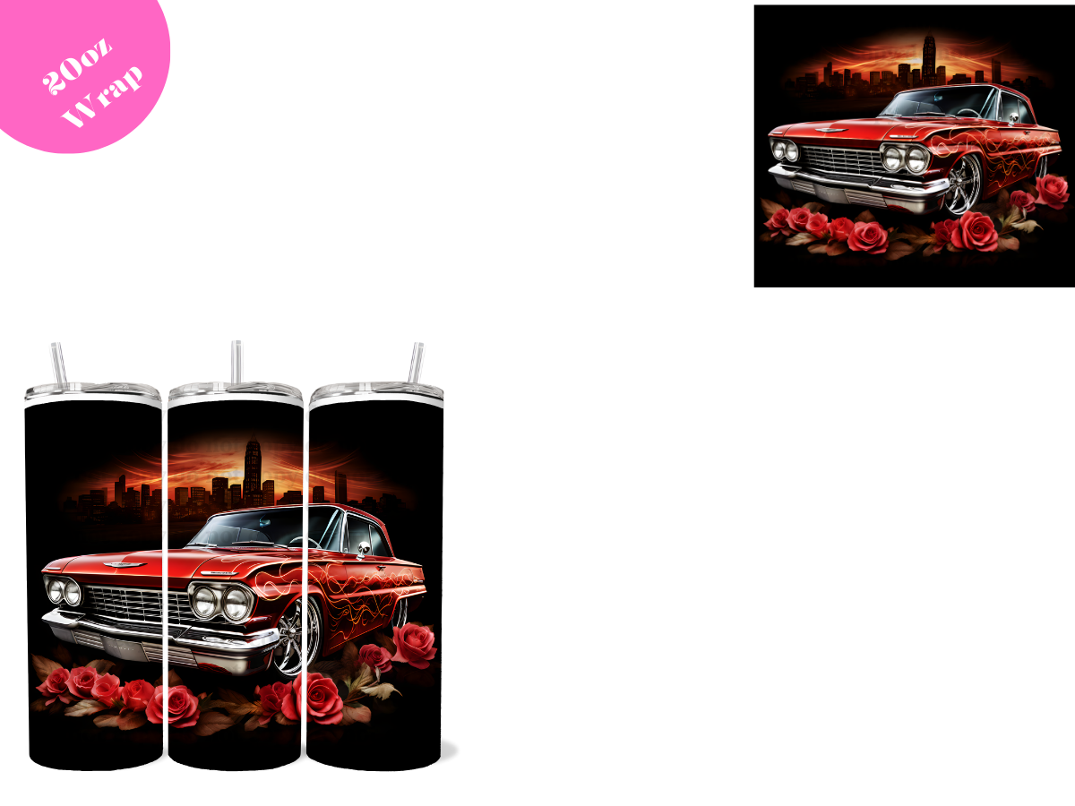 Lowrider *20oz Sublimation Wrap*