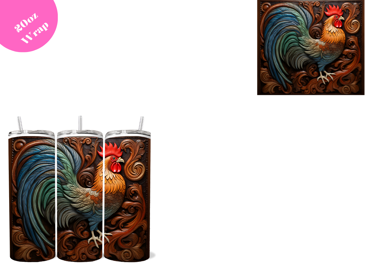 Gallo #1 *20oz Sublimation Wrap*