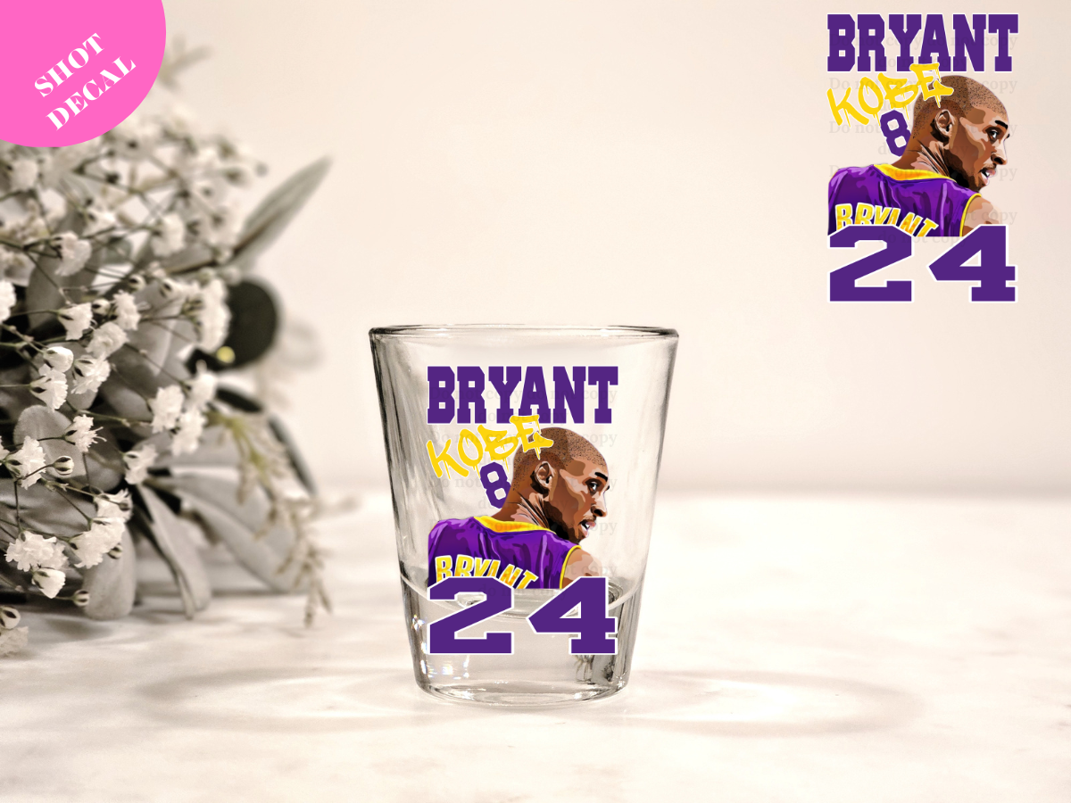 The GOAT UV DTF Shot Decal
