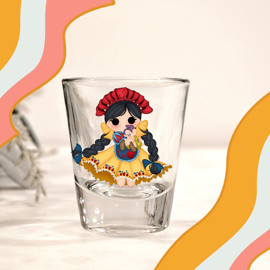 Muneca de Trapo #1 UV DTF Shot Decal