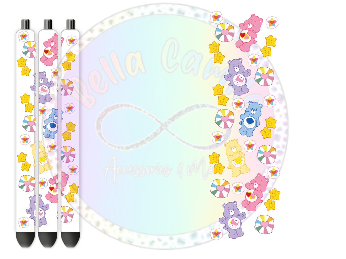 Spring Bears UV DTF Pen Wrap