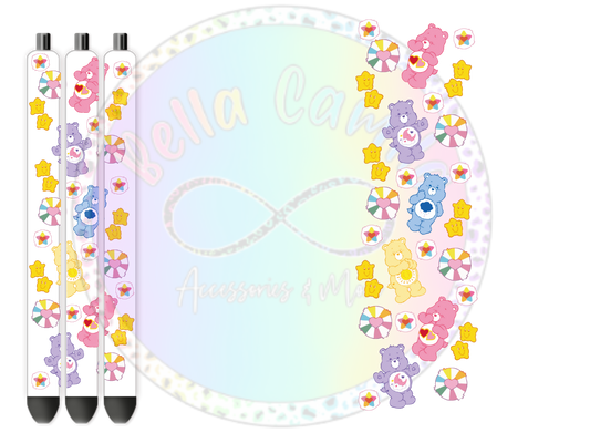 Spring Bears UV DTF Pen Wrap