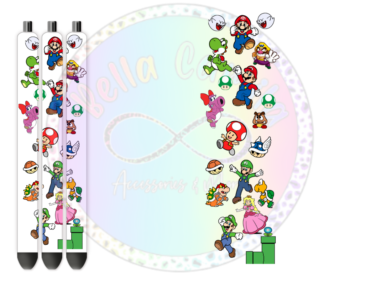 Mushroom World UV DTF Pen Wrap