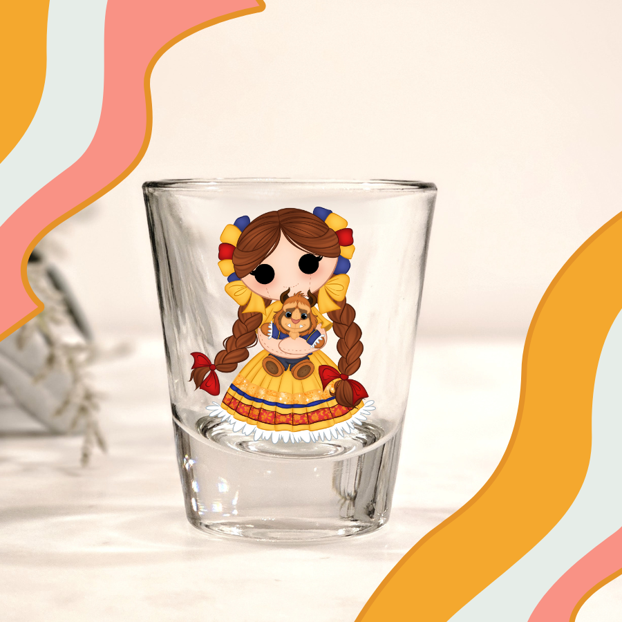 Muneca de Trapo #2 UV DTF Shot Decal