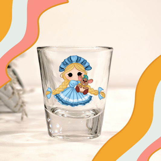 Muneca de Trapo #3 UV DTF Shot Decal