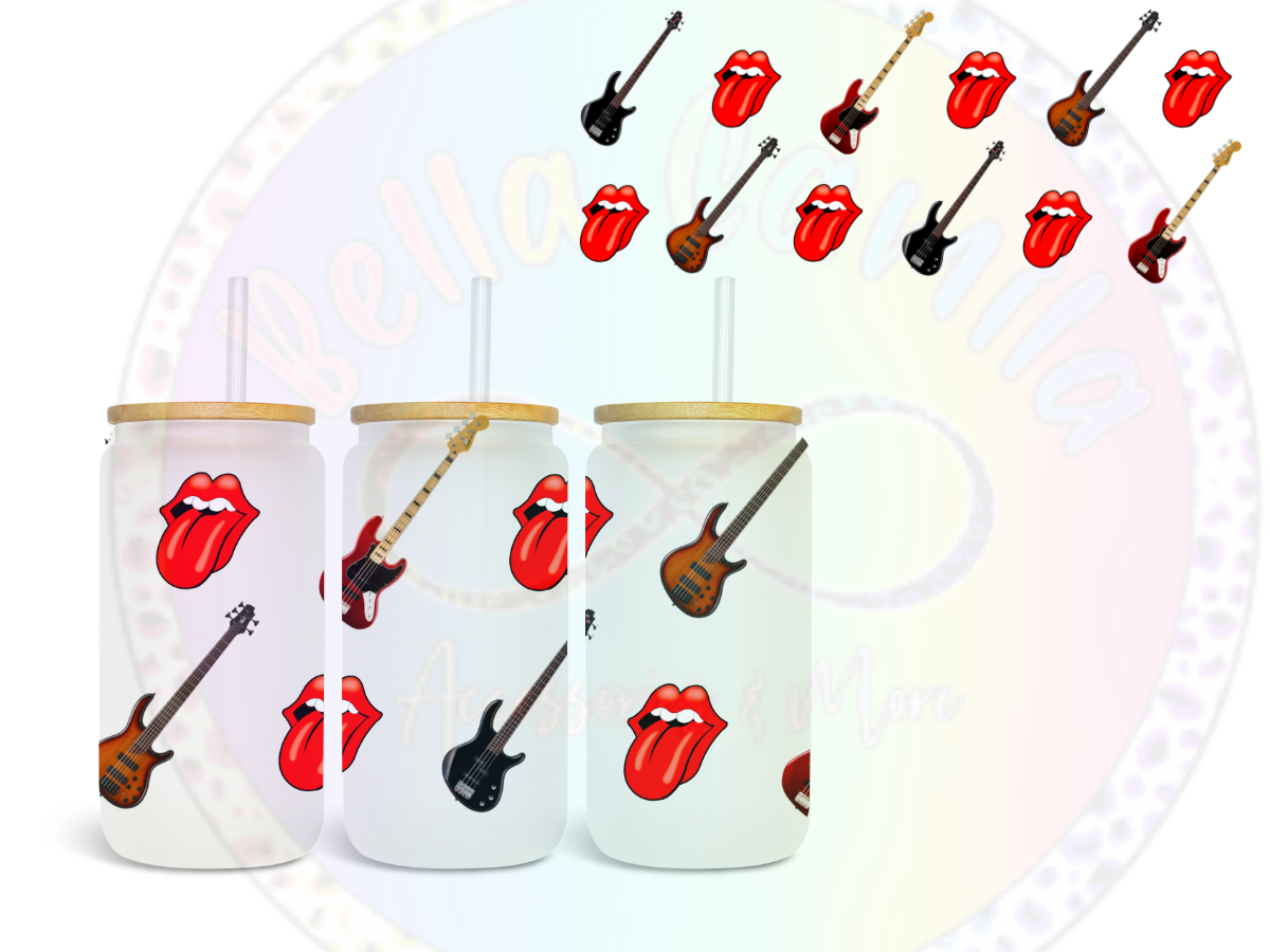 Love Guitars UV DTF Wrap