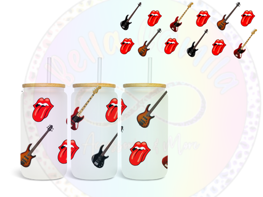 Love Guitars UV DTF Wrap