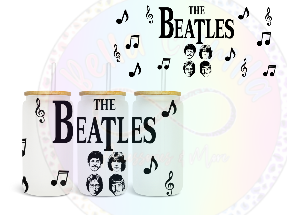 The Beatles UV DTF Wrap