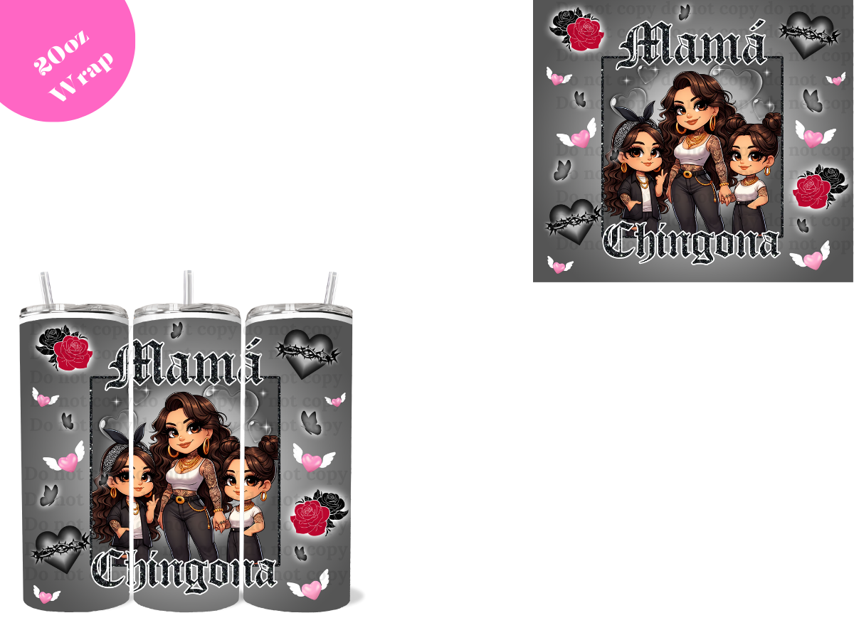 Mother's Day #5 *20oz Sublimation Wrap*