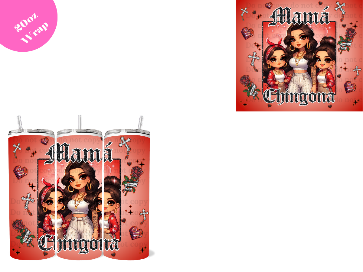 Mother's Day #6 *20oz Sublimation Wrap*