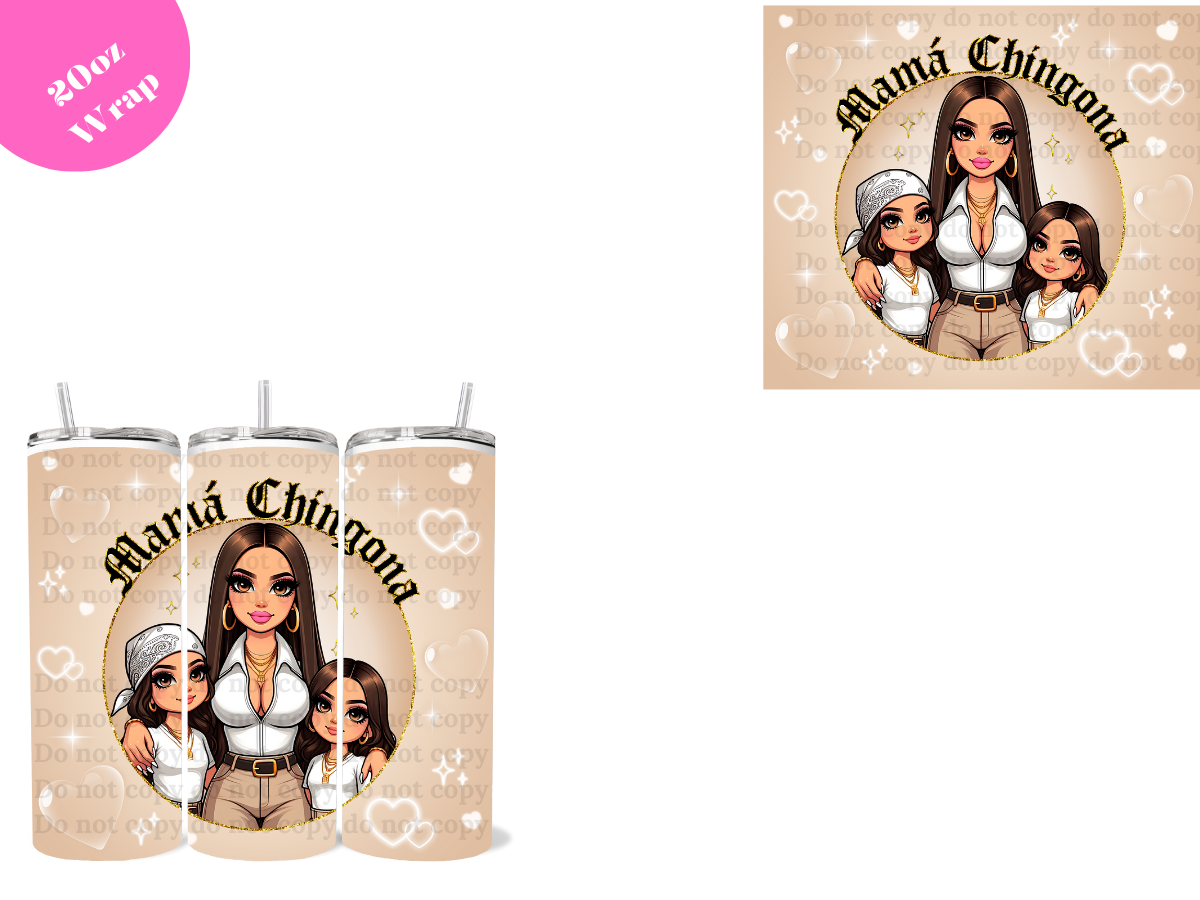 Mother's Day #10 *20oz Sublimation Wrap*