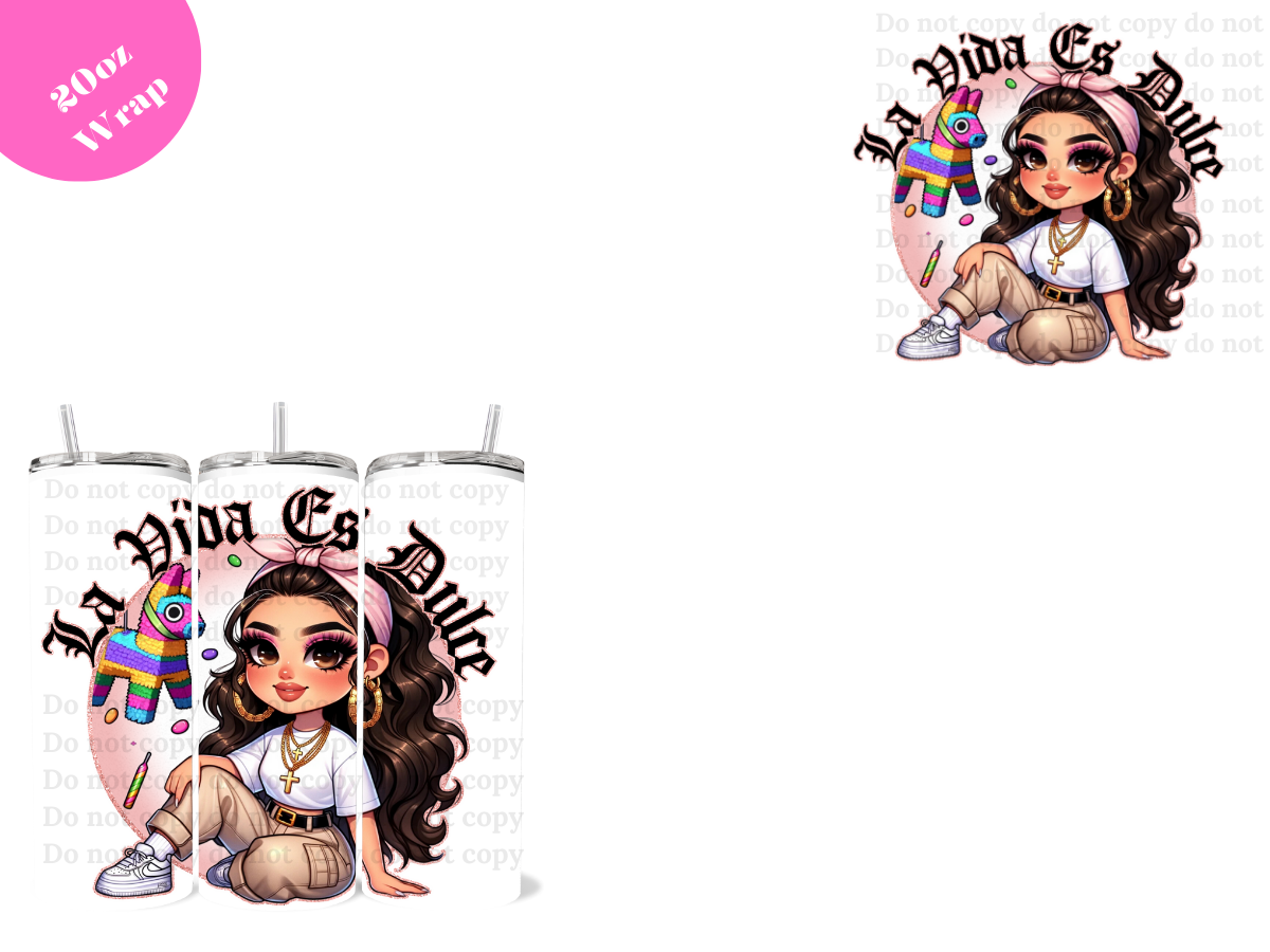 SUB20-57 *20oz Sublimation Wrap*