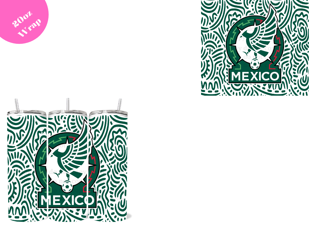 Mexico Green **20oz VINYL Wrap**