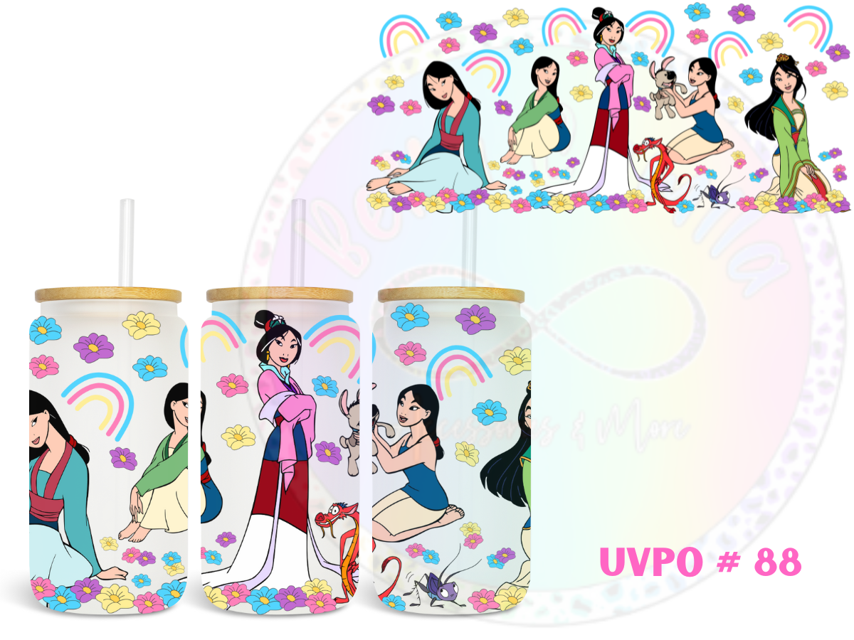 Dragon Princess UV DTF Wrap