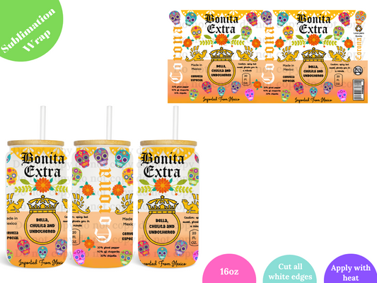 Bonita Extra 16oz **Sublimation Wrap**
