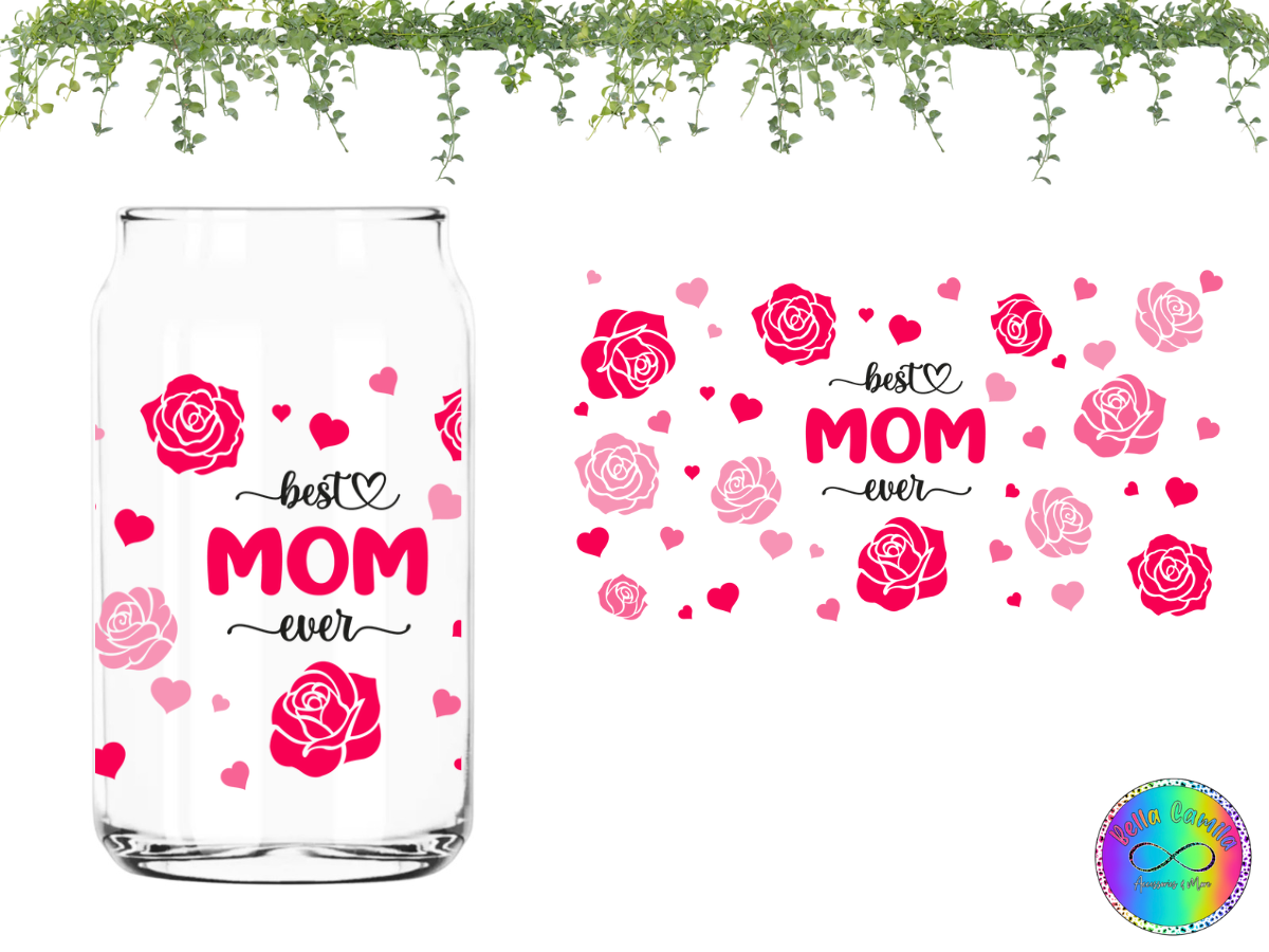 Amazing Mom - UV DTF Cup Wrap – Bella Camila Accessories & More