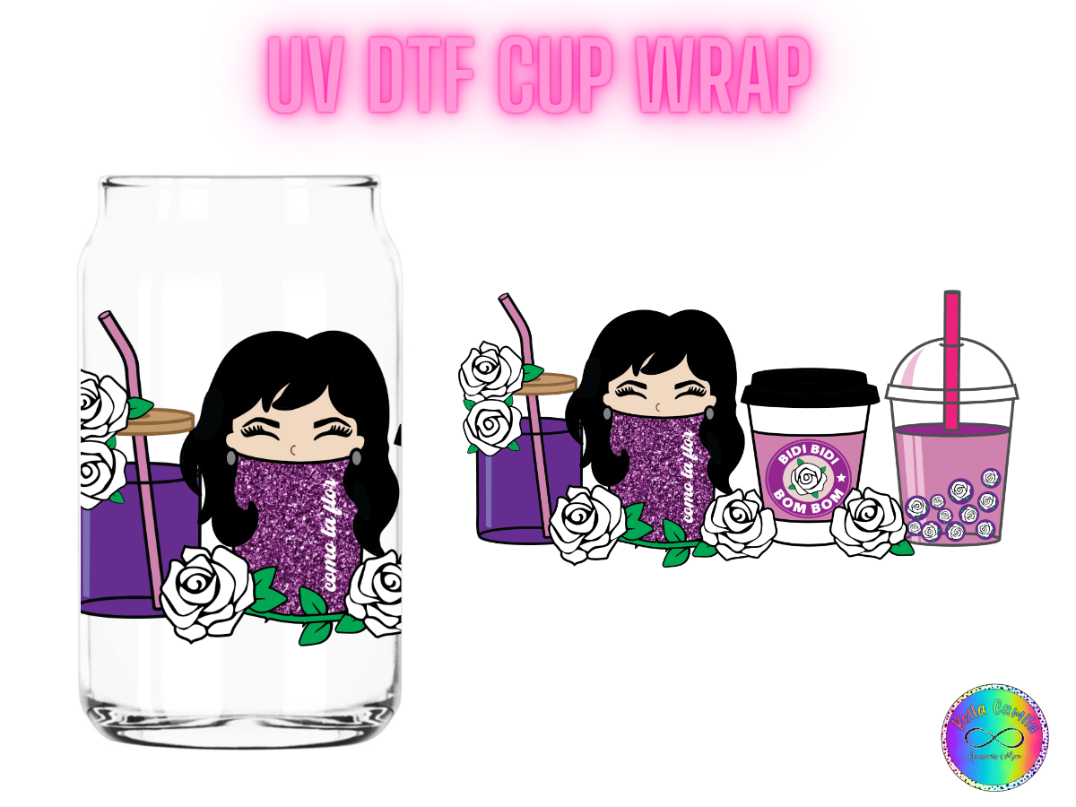 Bidi Bidi Bom Bom - UV DTF Cup Wrap