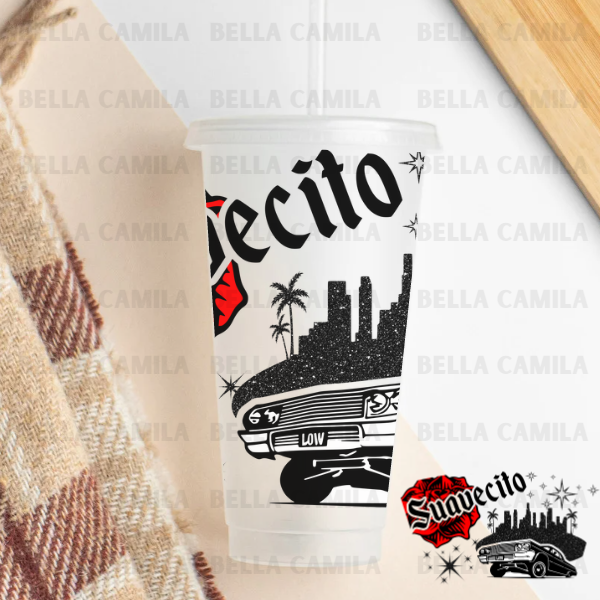 Suavecito - 24oz UV DTF Cup Wrap