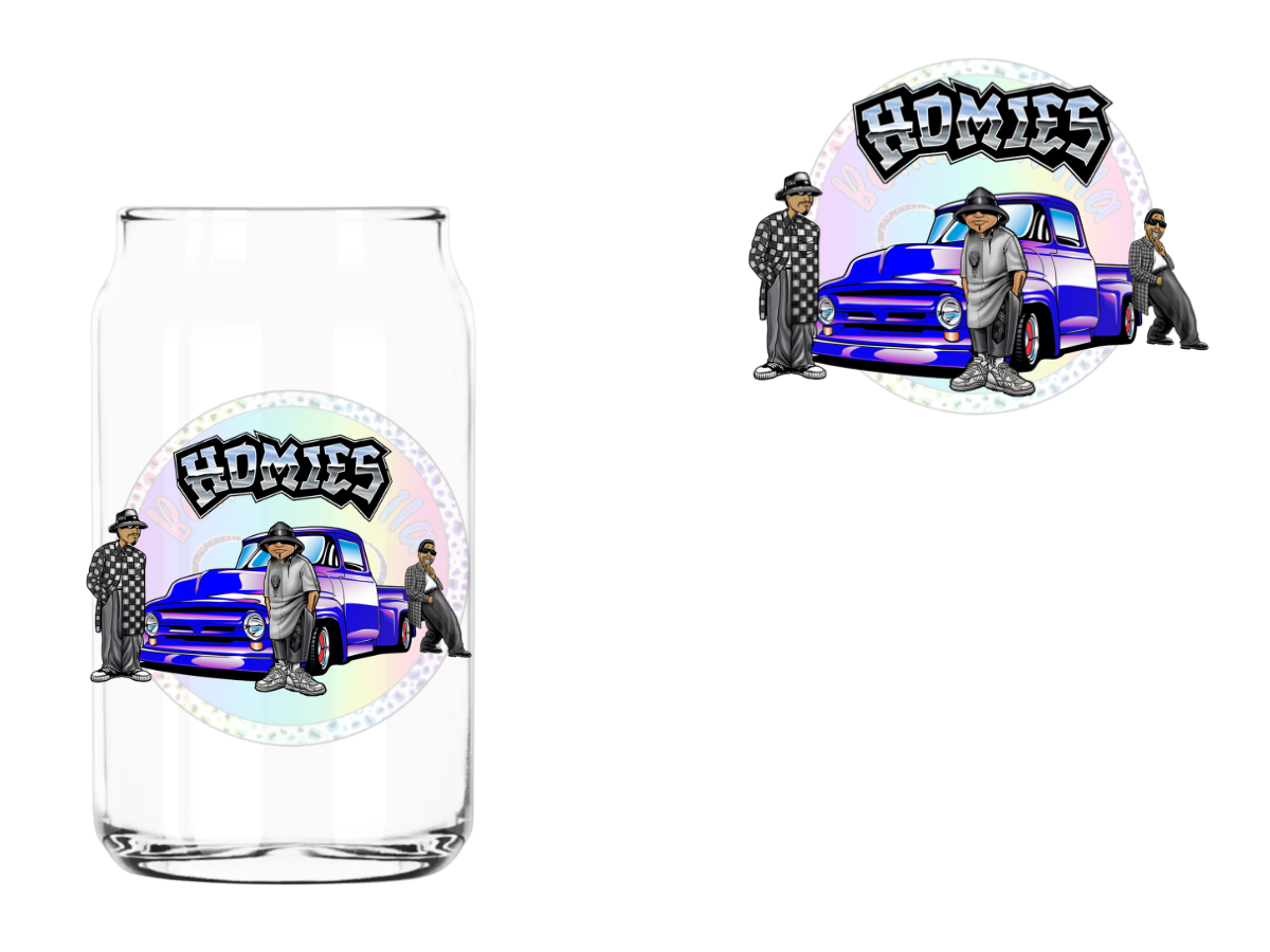 Homies - UV DTF Decal