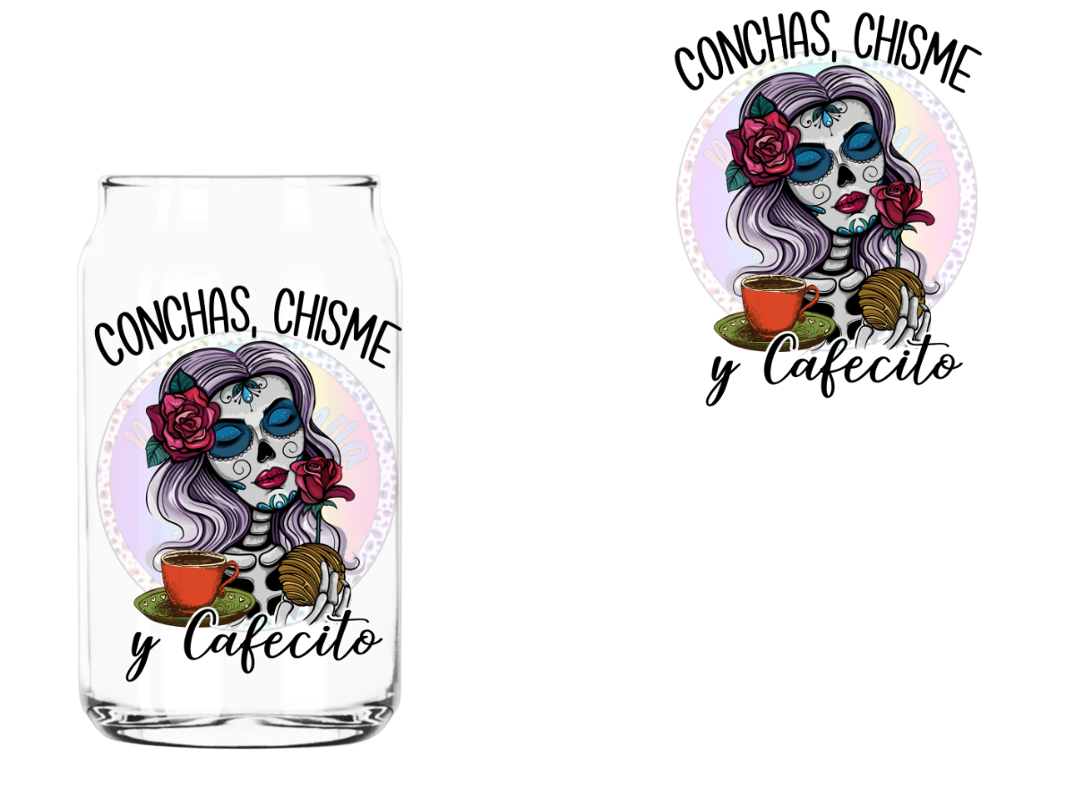 Conchas Y Chisme - UV DTF Decal