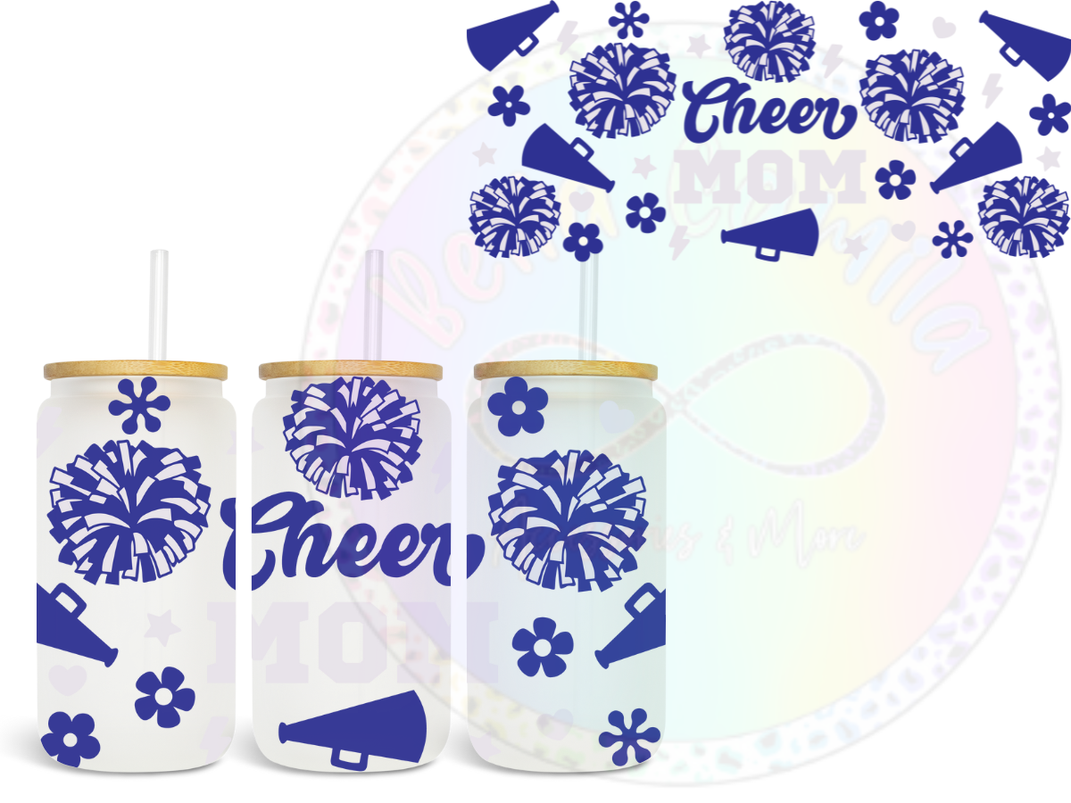 Cheer Mom - UV DTF Cup Wrap – Bella Camila Accessories & More