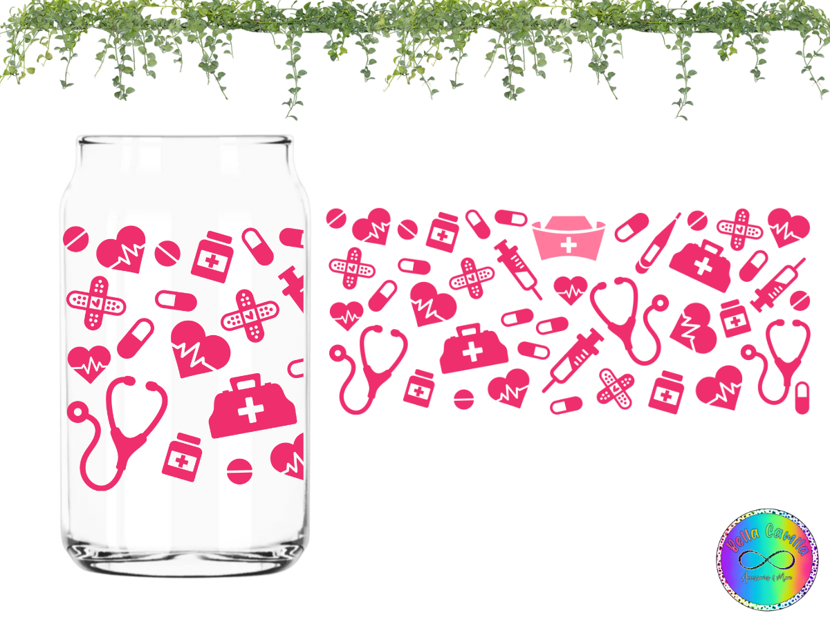 Medical - UV DTF Cup Wrap