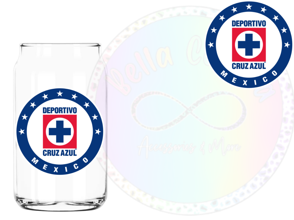 Cruz Azul - UV DTF Decal