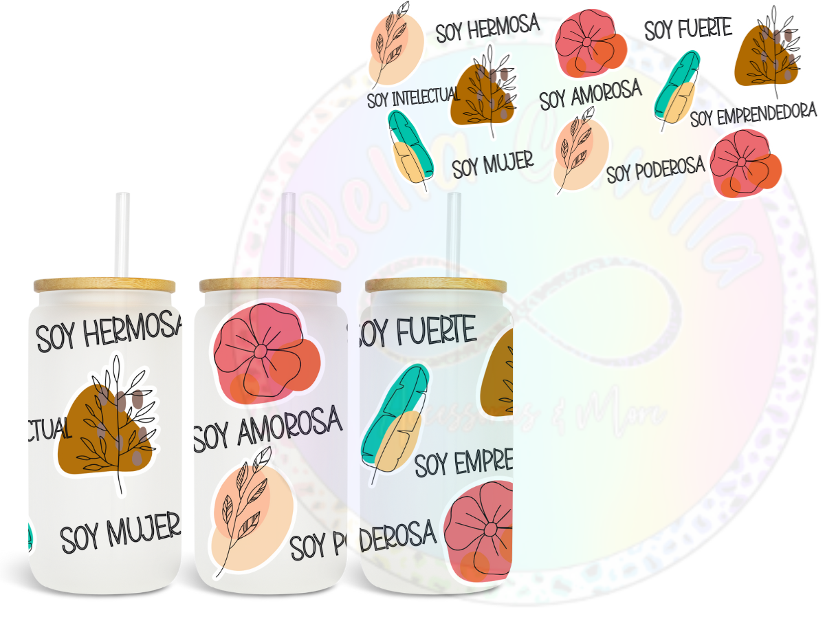Soy Poderosa UV DTF Wrap