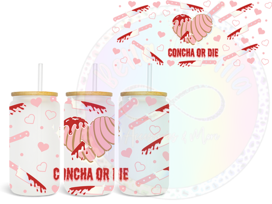 Concha or Die UV DTF Wrap