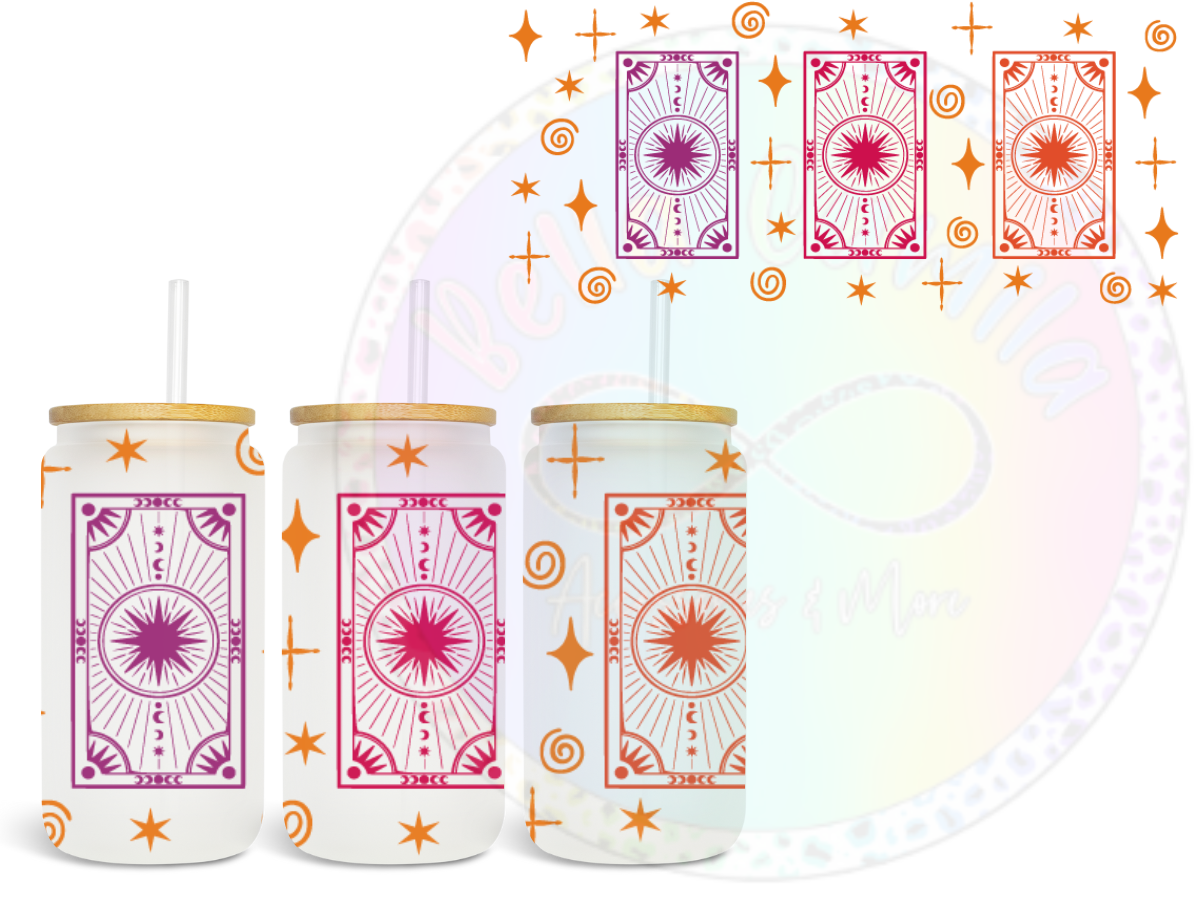 Tarot Cards UV DTF Wrap