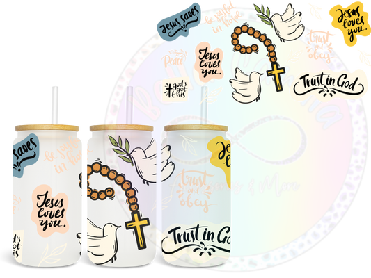 Trust in God UV DTF Wrap