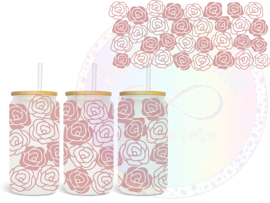 Rose Buds UV DTF Wrap