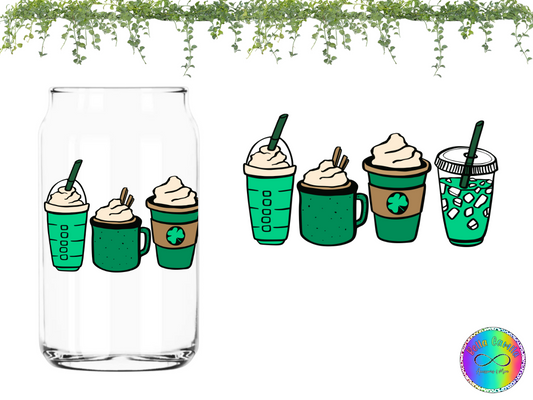Lucky Coffee - UV DTF Cup Wrap