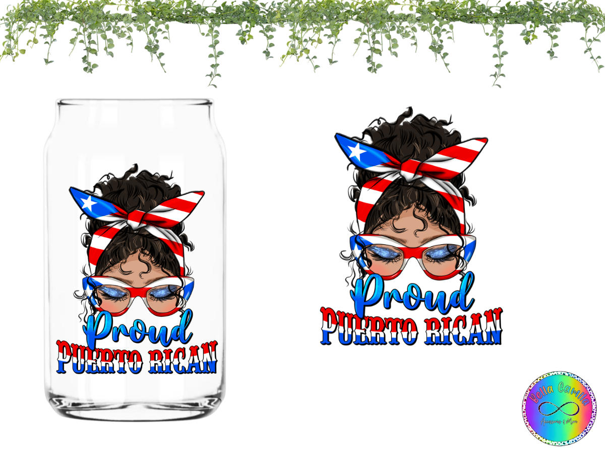 Puerto Rican - UV DTF Decal