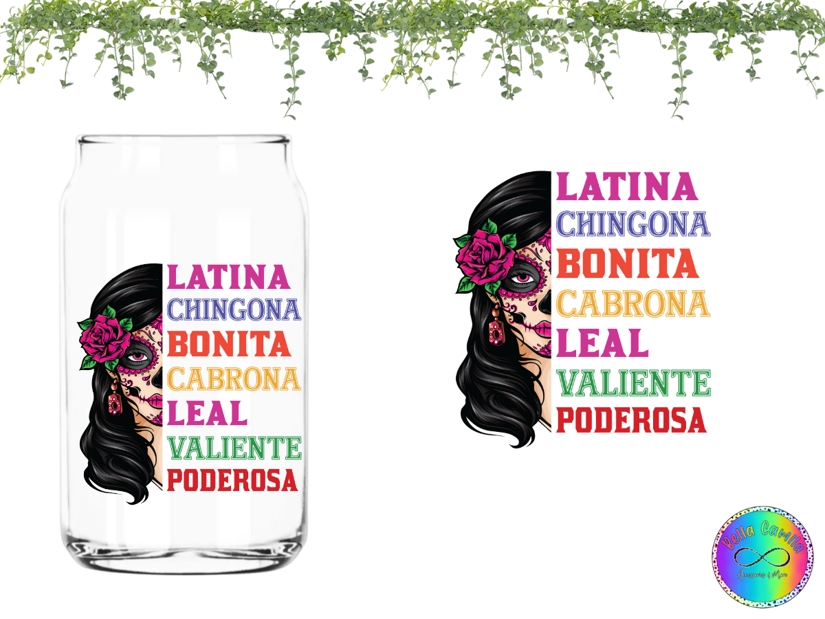 Latina Chingona - UV DTF Decal