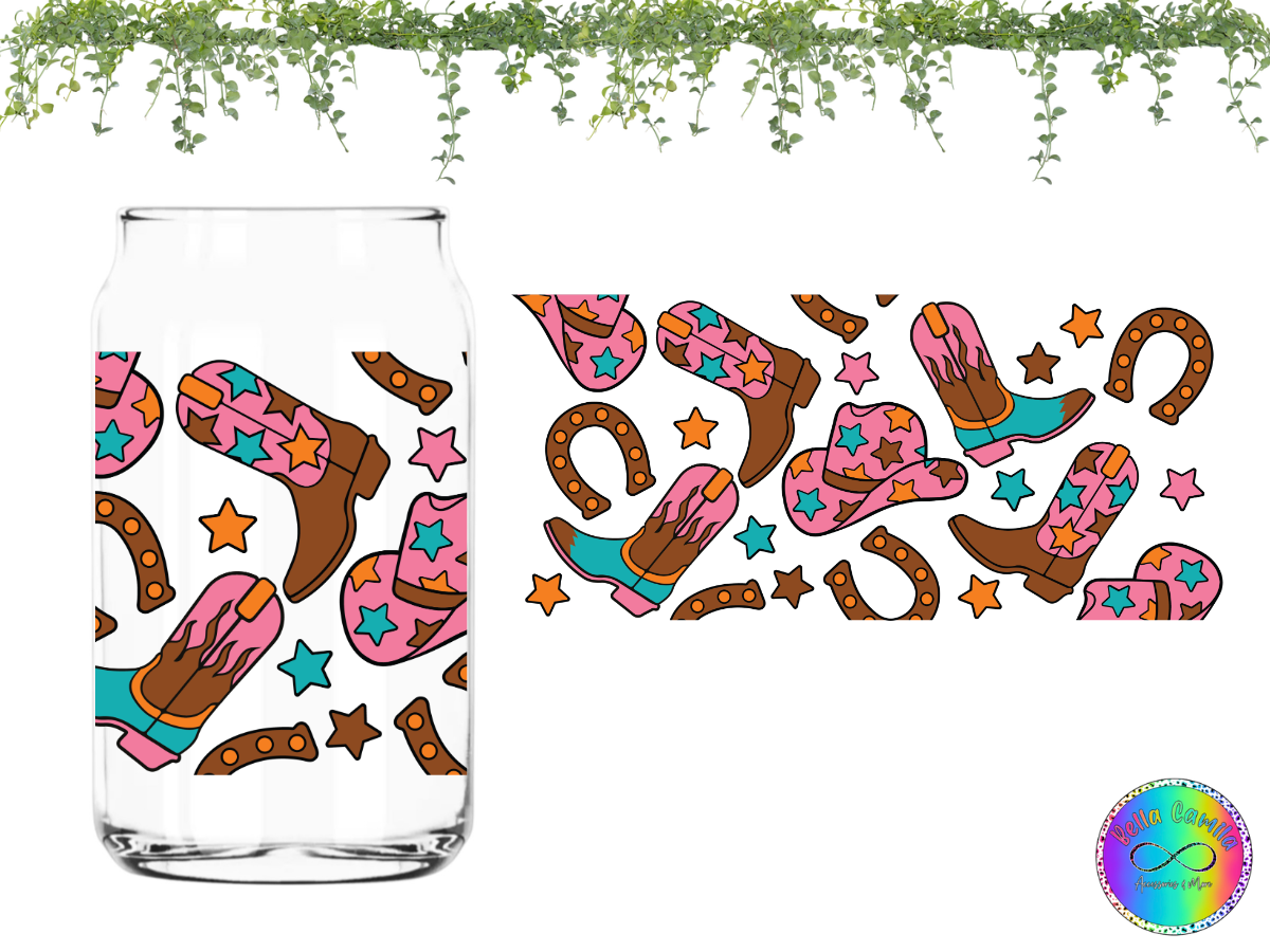 Rodeo - UV DTF Cup Wrap