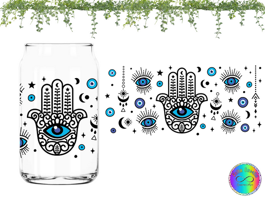 Hand Ojo - UV DTF Cup Wrap