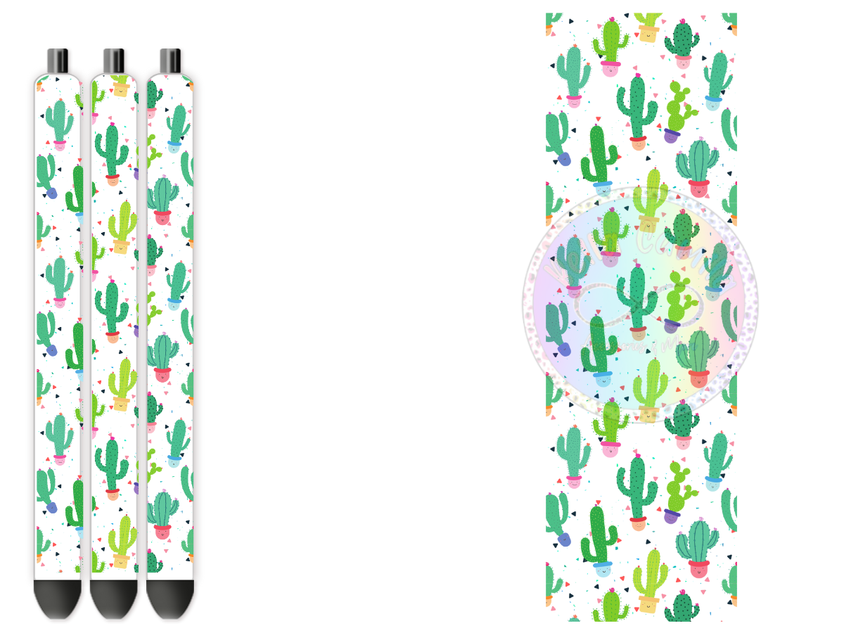Cactus - UV DTF Pen Wrap