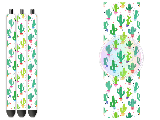 Cactus - UV DTF Pen Wrap