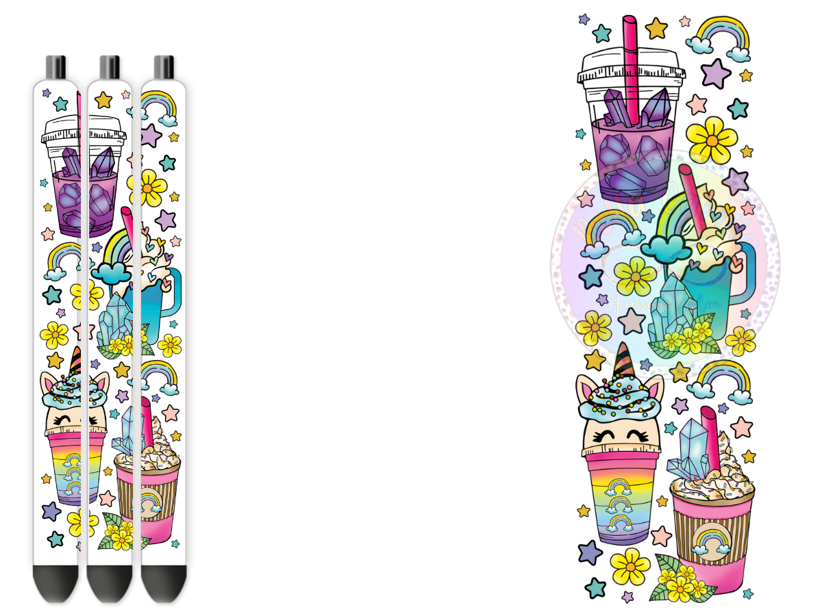 Rainbow - UV DTF Pen Wrap