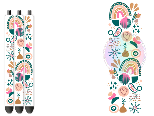 Spring Rainbow - UV DTF Pen Wrap