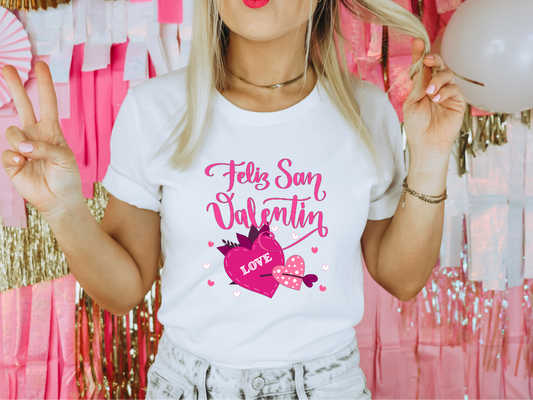Feliz San Valentin Pink