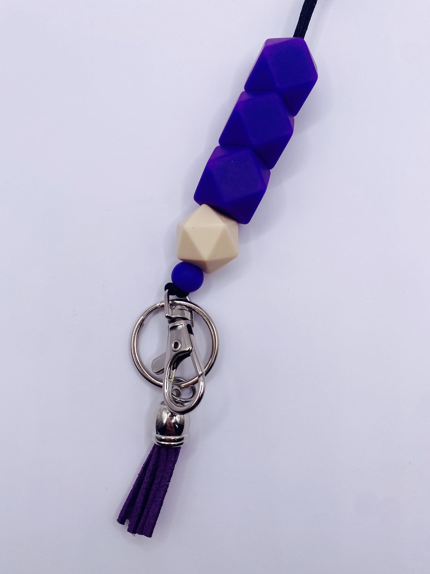 Purple Passion Crayon Lanyard